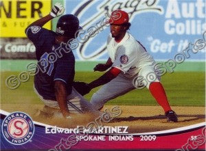 2009 Spokane Indians Edward Martinez