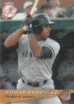 2006 Tampa Yankees Edwar Gonzalez