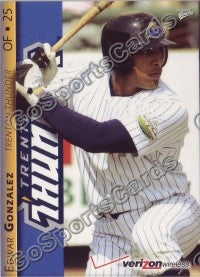 2008 Trenton Thunder Edwar Gonzalez
