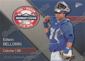 2010 Omaha Royals Edwin Bellorin