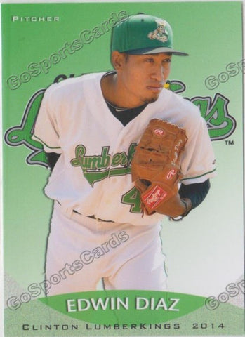 2014 Clinton LumberKings Edwin Diaz