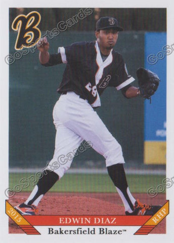 2015 Bakersfield Blaze Edwin Diaz