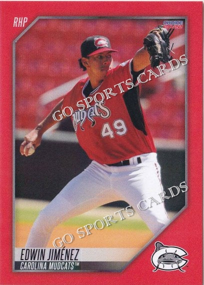 2022 Carolina Mudcats Edwin Jimenez