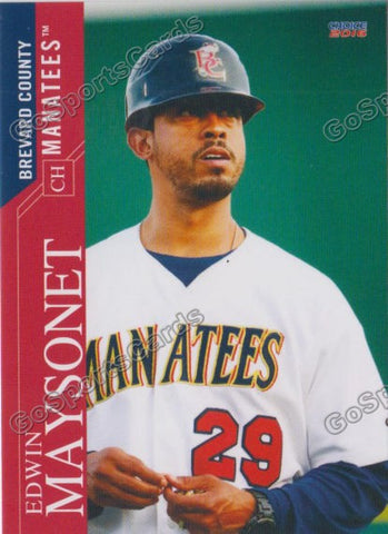 2016 Brevard County Manatees Edwin Maysonet