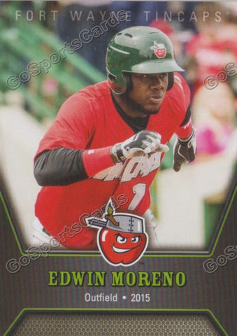 2015 Fort Wayne Tincaps Edwin Moreno