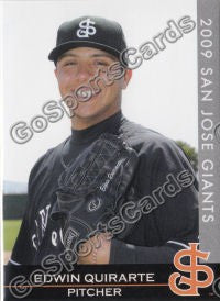 2009 San Jose Giants Edwin Quirarte