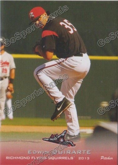 2013 Richmond Flying Squirrels Edwin Quirarte