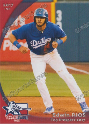 2017 Texas League Top Prospect Edwin Rios