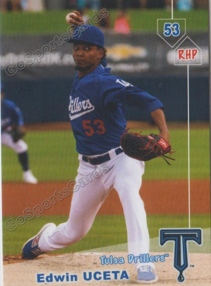 2019 Tulsa Drillers Edwin Uceta