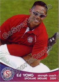 2009 Spokane Indians Ed Yong