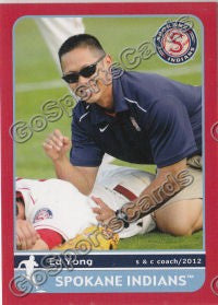 2012 Spokane Indians Ed Yong