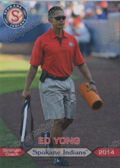 2014 Spokane Indians Ed Yong