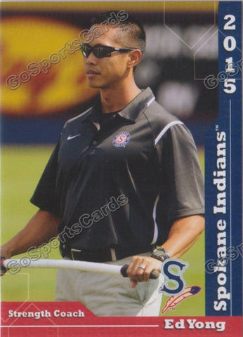 2015 Spokane Indians Ed Yong
