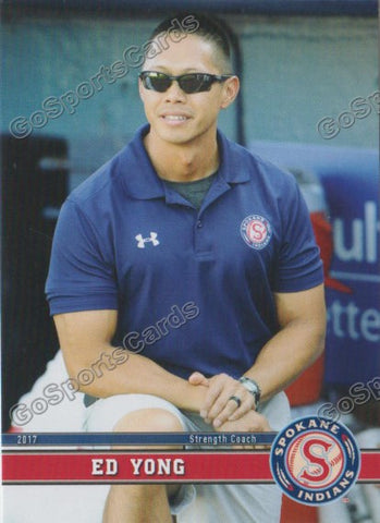 2017 Spokane Indians Ed Yong