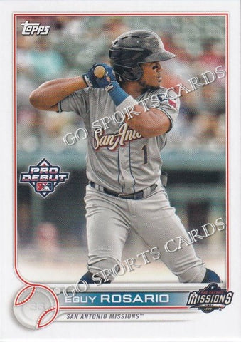 2022 Topps Pro Debut Eguy Rosario PD-7