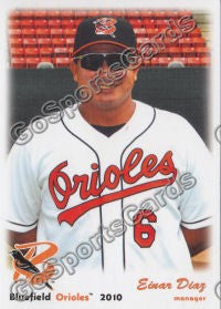 2010 Bluefield Orioles Einar Diaz