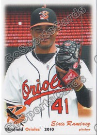 2010 Bluefield Orioles Eiris Ramirez