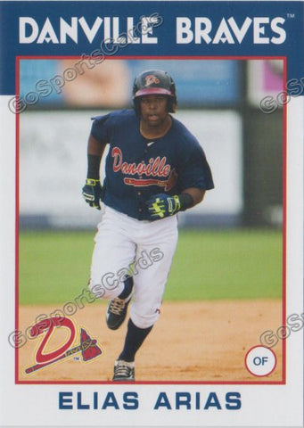 2016 Danville Braves Elias Arias