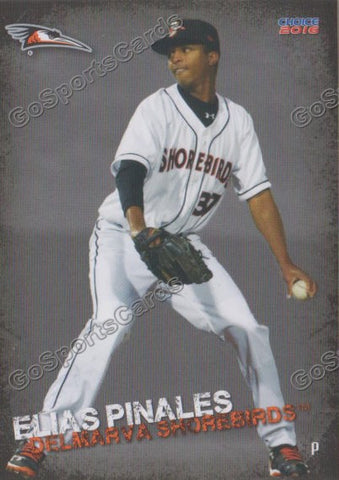 2016 Delmarva Shorebirds Elias Pinales
