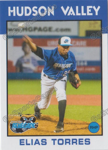 2016 Hudson Valley Renegades Elias Torres