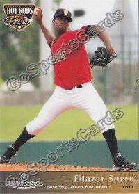 2011 Bowling Green Hot Rods Eliazer Suero