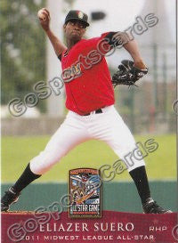 2011 MidWest League All Star East Eliazer Suero