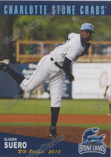 2013 Charlotte Stone Crabs Eliazer Suero