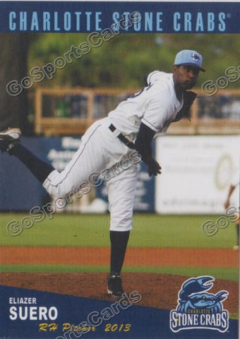 2013 Charlotte Stone Crabs Eliazer Suero