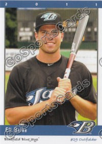 2011 Bluefield Blue Jays Eli Boike