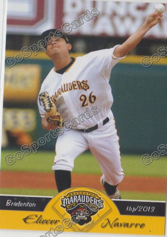 2013 Bradenton Marauders Eliecer Navarro