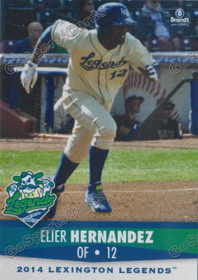2014 Lexington Legends Elier Hernandez