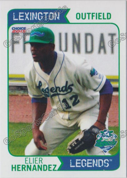 2015 Lexington Legends Elier Hernandez
