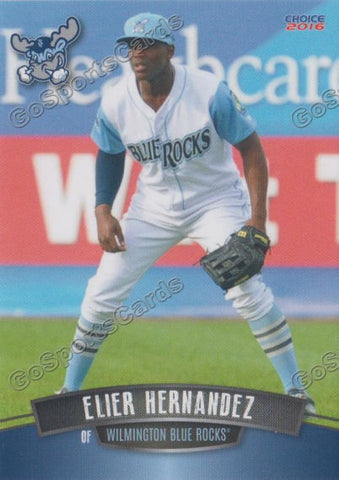 2016 Wilmington Blue Rocks Elier Hernandez