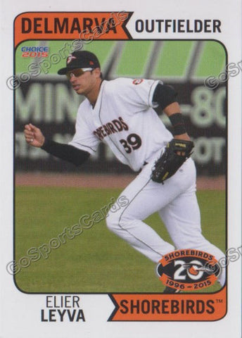 2015 Delmarva Shorebirds Elier Leyva