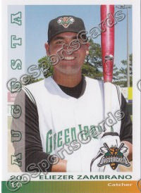 2010 Augusta GreenJackets Eliezer Zambrano