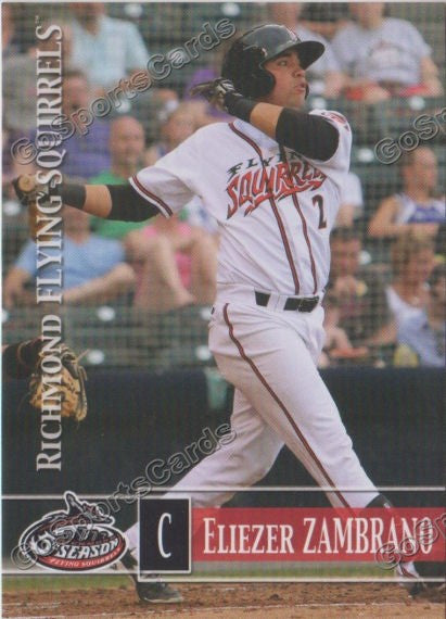 2014 Richmond Flying Squirrels Eliezer Zambrano