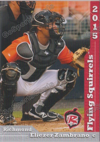 2015 Richmond Flying Squirrels Eliezer Zambrano