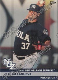2011 New Orleans Zephyrs Elih Villanueva