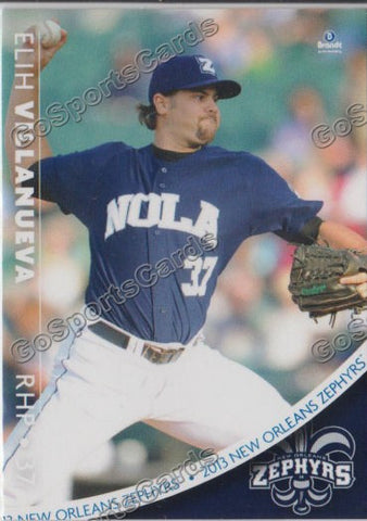 2013 New Orleans Zephyrs Elih Villanueva