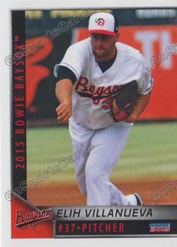 2015 Bowie Baysox Elih Villanueva