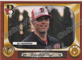 2012 Bakersfield Blaze Eli Marrero