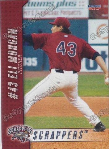 2017 Mahoning Valley Scrappers Elijah Eli Morgan