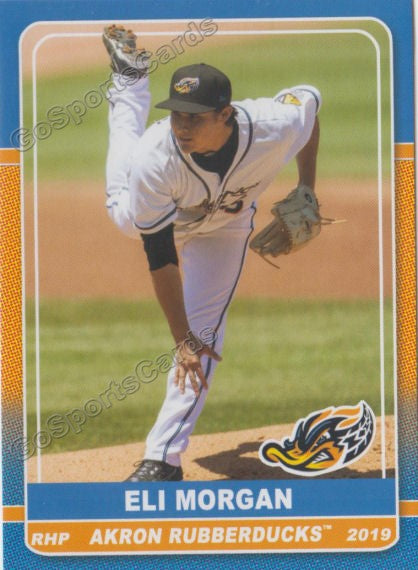 2019 Akron Rubberducks Eli Morgan