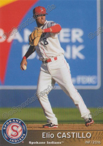 2016 Spokane Indians Elio Castillo