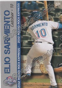 2012 Round Rock Express Elio Sarmiento