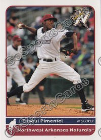 2012 Northwest Arkansas Naturals Elisaul Pimentel