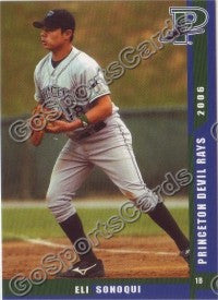 2006 Princeton Devil Rays Eli Sonoqui