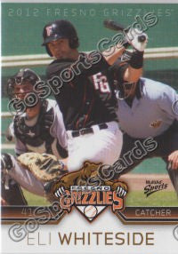 2012 Fresno Grizzlies Eli Whiteside