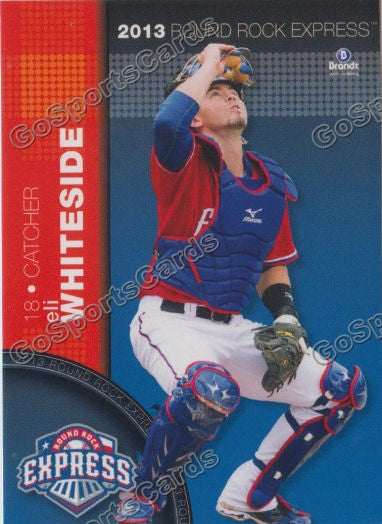 2013 Round Rock Express Eli Whiteside