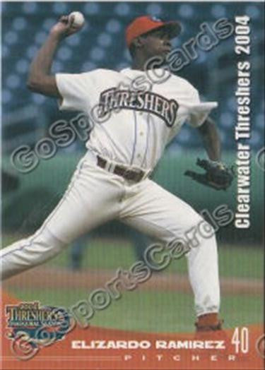 2004 Clearwater Threshers Elizardo Ramirez